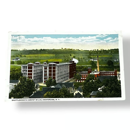 Postcard shuttleworth carpet - postcard,