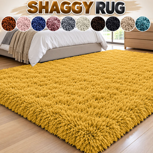 Non slip fluffy bedroom - bedroom, rugs