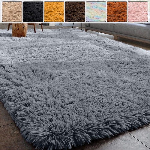Fluffy rugs large shaggy - rugs,