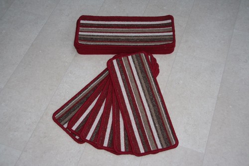 Red striped open plan - 14,