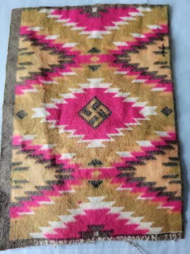 Antique rare tobacco velvet - rare,